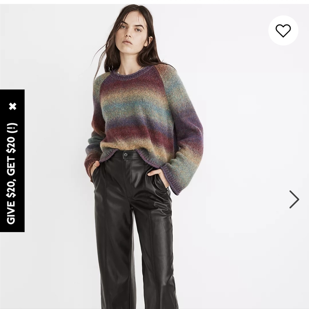 Madewell Space-Dye Dodworth Pullover Sweater